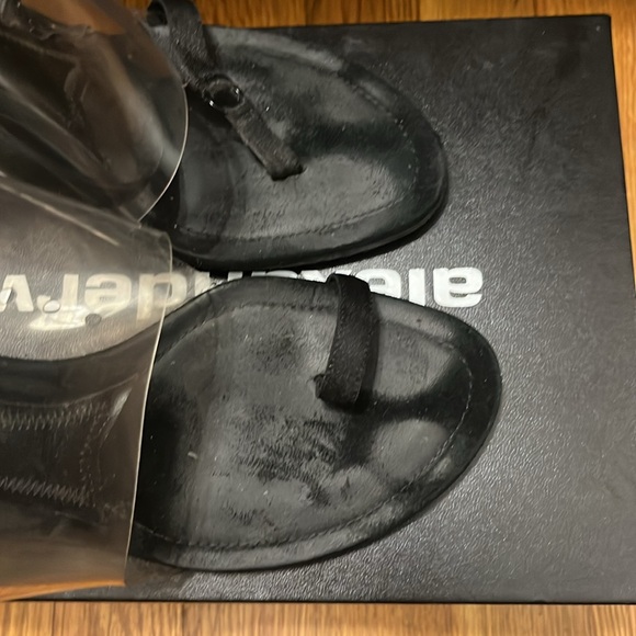 Alexander Wang PVC Marlow Slingback Heels Sz 39 π€ Same Day Ship ππΎββοΈπ¦βοΈβοΈ - Picture 6 of 12